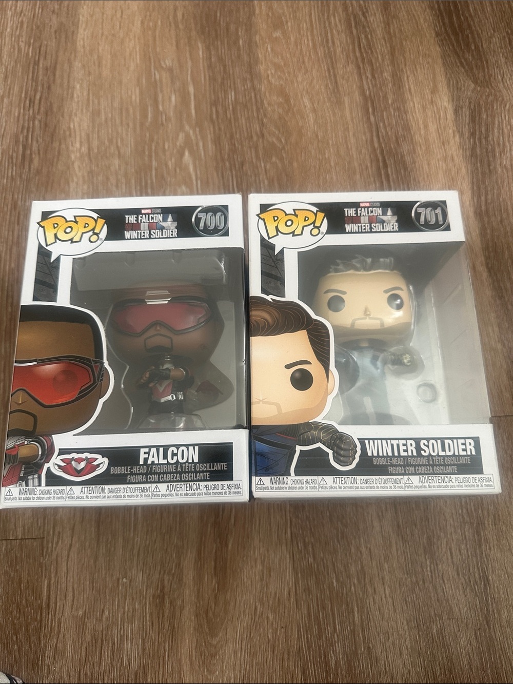 Funko POP! Falcon & Winter Soldier Figures